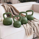 4 Soft Kettlebells - Olive Bundle