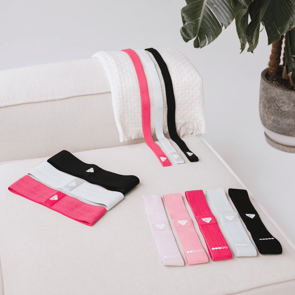 Bundle - Bubble Gum Mini Band, Hip Band i Power Band